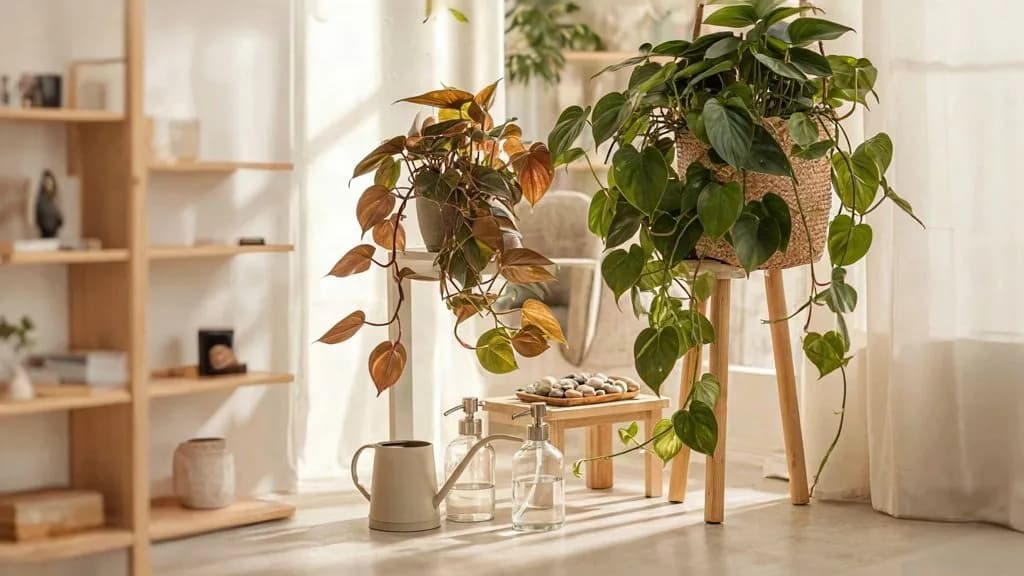 راهنمای کامل نگهداری فیلودندرون برگ قلبی؛ گیاهی زیبا و تصفیه کننده هوا
