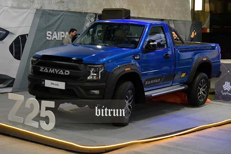 زامیاد Z25؛ نسل جدید وانت‌های دوگانه‌سوز وارد میدان می‌شود