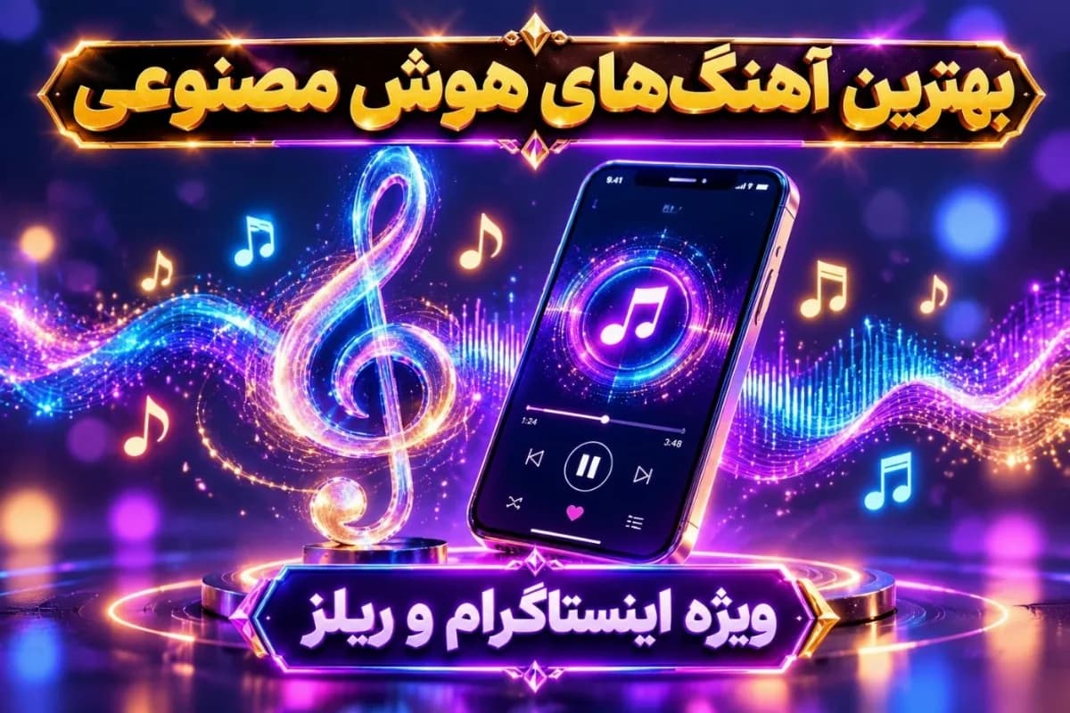 دانلود آهنگ های هوش مصنوعی جدید؛ بهترین لیست شاد، غمگین و ریمیکس اینستا