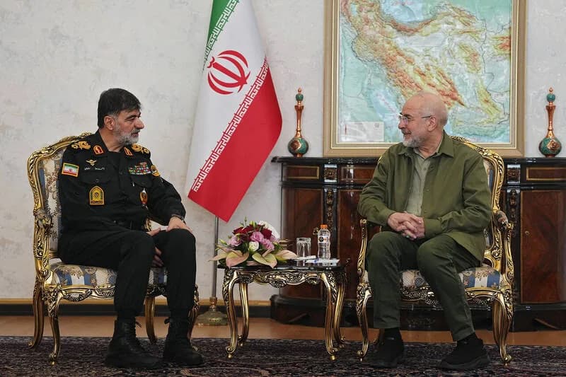 فیلم/ بخشی از گفت‌وگوی بی‌سیمی قالیباف با پرسنل فراجا
