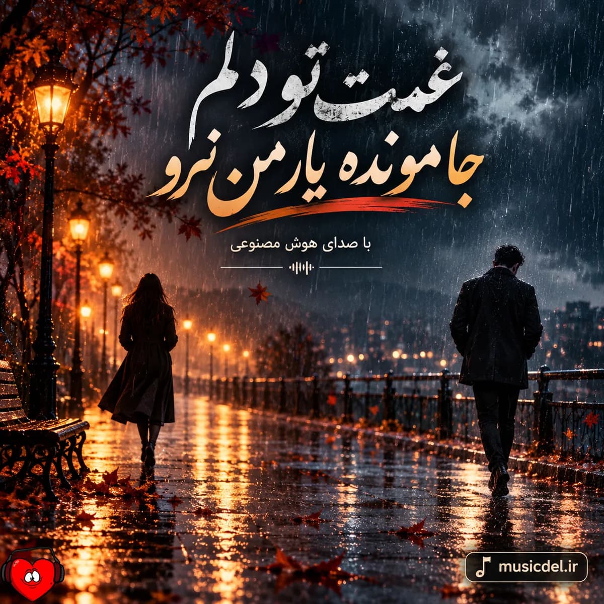 آهنگ غمت تو دلم جا مونده نرو تنهام نذار (ریمیکس هوش مصنوعی)